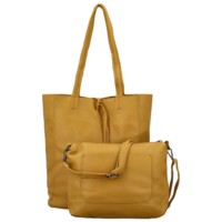 Dámský set kabelek žlutý - Paolo bags Marika