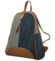 Dámský kabelko/batůžek šedo/modrý - Paolo bags Kavaya