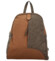 Dámský kabelko/batůžek hnědý - Paolo bags Kavaya