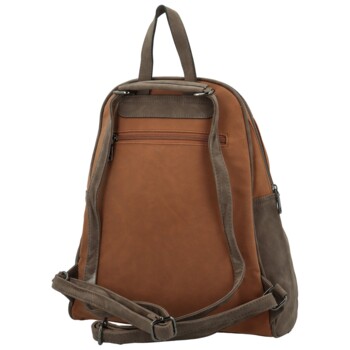 Dámský kabelko/batůžek hnědý - Paolo bags Kavaya