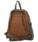 Dámský kabelko/batůžek hnědý - Paolo bags Kavaya