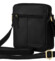 Pánská kožená crossbody taška černá - Peterson Lauris