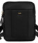 Pánská kožená crossbody taška černá - Peterson Owen