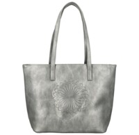 Dámská kabelka na rameno stříbrná - Firenze Miguela