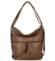 Dámský kabelko/batoh tmavě béžový - Romina & Co Bags Aglaia