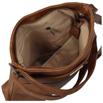 Dámská crossbody kabelka hnědá - Romina & Co Bags Tayiba