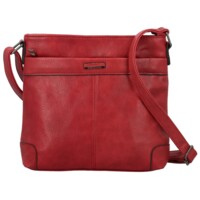 Dámská crossbody kabelka tmavě červená - Romina & Co Bags Tayiba