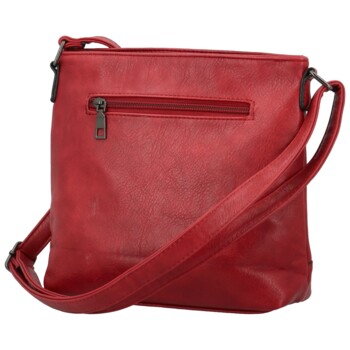 Dámská crossbody kabelka tmavě červená - Romina & Co Bags Tayiba