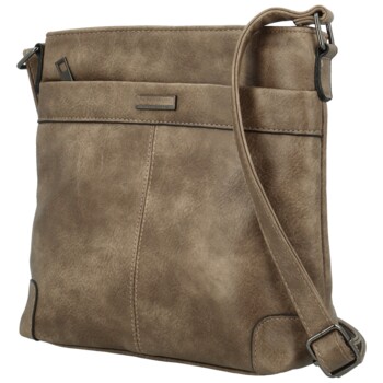 Dámská crossbody kabelka tmavě béžová - Romina & Co Bags Tayiba