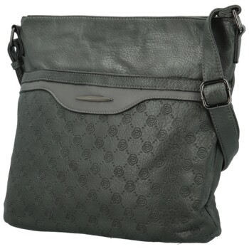 Dámská crossbody kabelka tmavě šedá - Romina & Co Bags Gemma