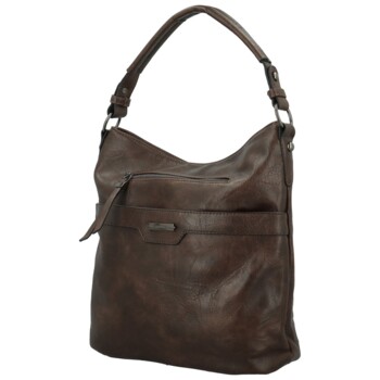 Dámská kabelka na rameno coffee - Romina & Co Bags Elisa
