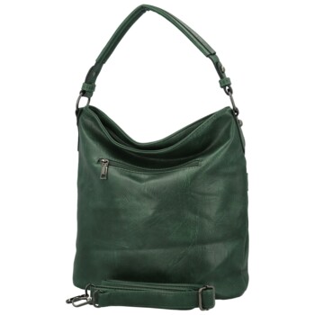 Dámská kabelka na rameno tmavě zelená - Romina & Co Bags Elisa
