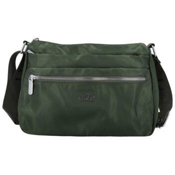 Dámská crossbody kabelka tmavě zelená - Coveri Oljana
