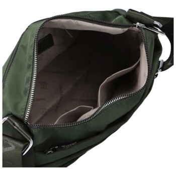 Dámská crossbody kabelka tmavě zelená - Coveri Oljana