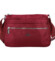 Dámská crossbody kabelka vínová - Coveri Oljana