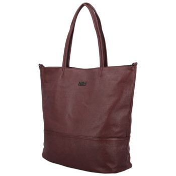 Dámská kabelka na rameno tmavě červená - Coveri Lusy