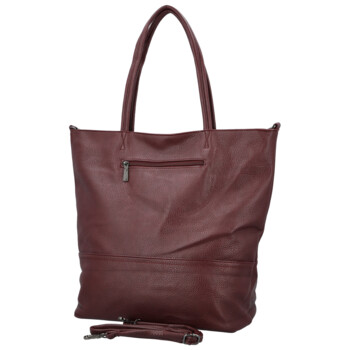 Dámská kabelka na rameno tmavě červená - Coveri Lusy