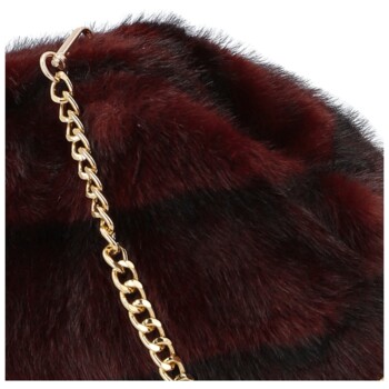 Dámská crossbody kabelka vínová - Firenze Luiza