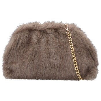 Dámská crossbody kabelka hnědo/šedá - Firenze Luiza