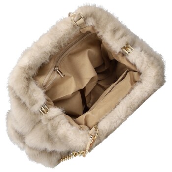 Dámská crossbody kabelka béžová - Firenze Luiza