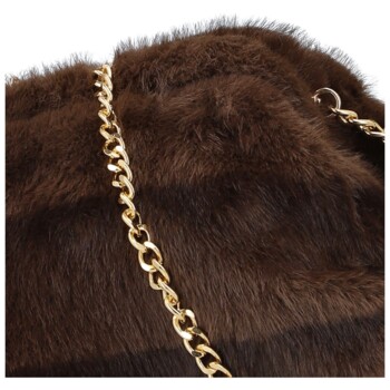 Dámská crossbody kabelka coffee - Firenze Luiza