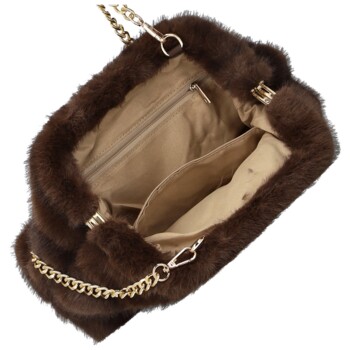 Dámská crossbody kabelka coffee - Firenze Luiza