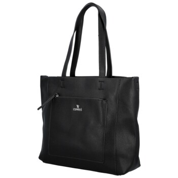 Dámská kabelka na rameno černá - Coveri Eniola