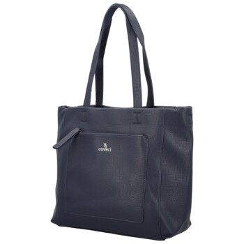 Dámská kabelka na rameno tmavě modrá - Coveri Eniola