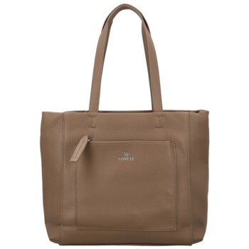 Dámská kabelka na rameno tmavě béžová - Coveri Eniola