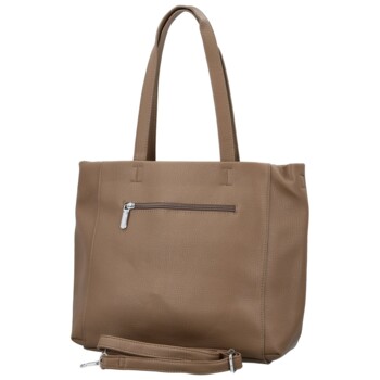 Dámská kabelka na rameno tmavě béžová - Coveri Eniola