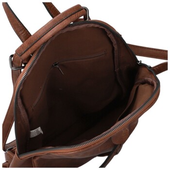 Dámský kabelko/batůžek hnědý - Coveri Logann