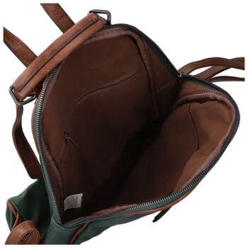 Dámský kabelko/batůžek zelený - Coveri Logann