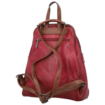 Dámský kabelko/batůžek vínový - Coveri Logann