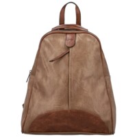 Dámský kabelko/batůžek tmavě béžový - Coveri Logann