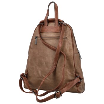 Dámský kabelko/batůžek tmavě béžový - Coveri Logann