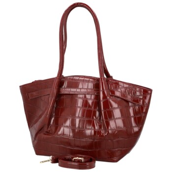 Dámská kabelka na rameno vínová - Coveri Rosica