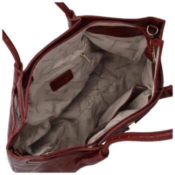 Dámská kabelka na rameno vínová - Coveri Rosica