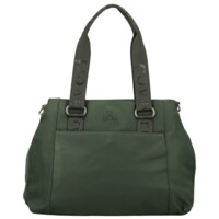 Dámská kabelka do ruky tmavě zelená - Coveri Fabricie