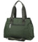 Dámská kabelka do ruky tmavě zelená - Coveri Fabricie