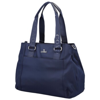 Dámská kabelka do ruky tmavě modrá - Coveri Fabricie