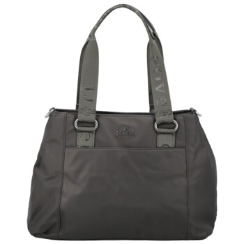 Dámská kabelka do ruky tmavě šedá - Coveri Fabricie