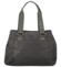 Dámská kabelka do ruky tmavě šedá - Coveri Fabricie