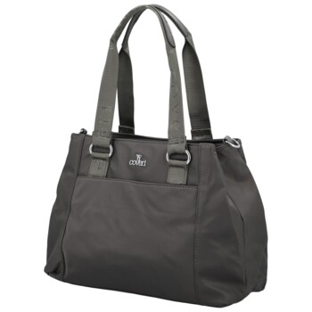 Dámská kabelka do ruky tmavě šedá - Coveri Fabricie