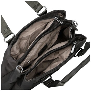 Dámská kabelka do ruky tmavě šedá - Coveri Fabricie