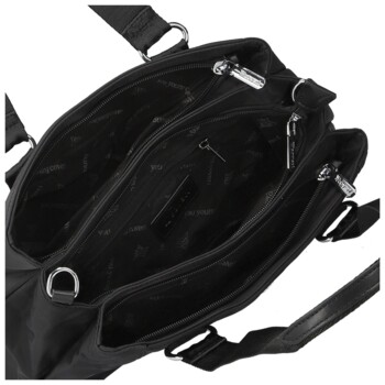 Dámská kabelka do ruky černá - Coveri Fabricie