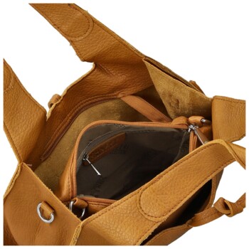 Dámský set kabelek žlutý - Coveri Felixa