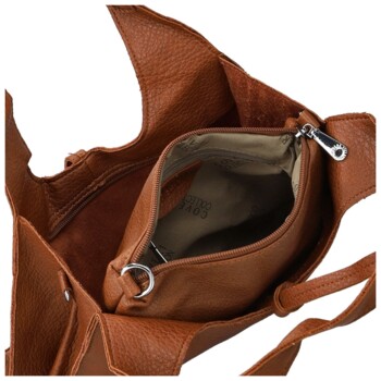 Dámský set kabelek hnědý - Coveri Felixa