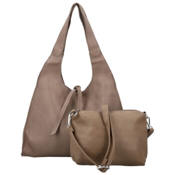 Dámský set kabelek taupe - Coveri Felixa