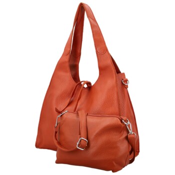 Dámský set kabelek oranžový - Coveri Felixa