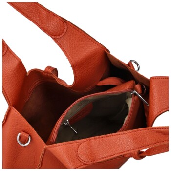 Dámský set kabelek oranžový - Coveri Felixa